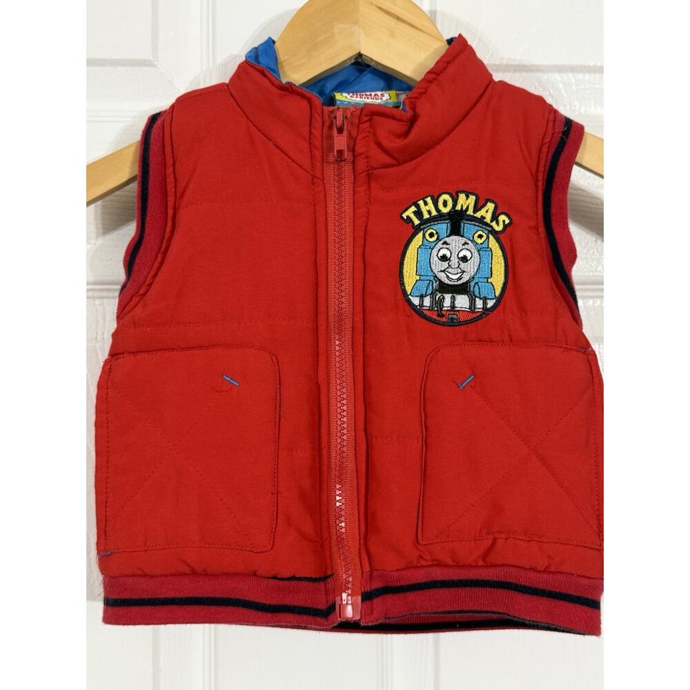 Vintage Thomas & Friends Train 2T Red Vest Sleeveless Gullane 2005